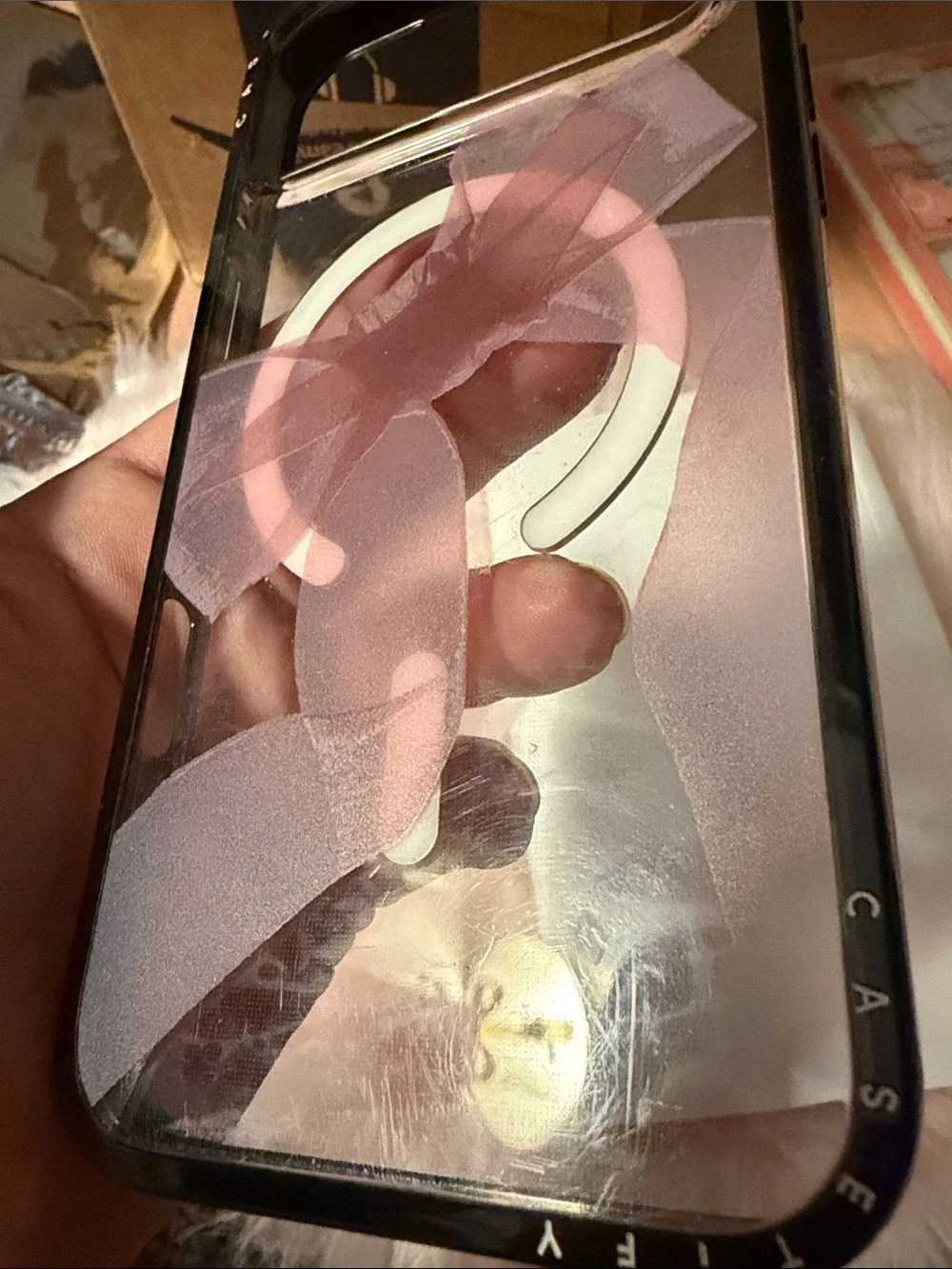 Casetify iPhone 17 pro max case used